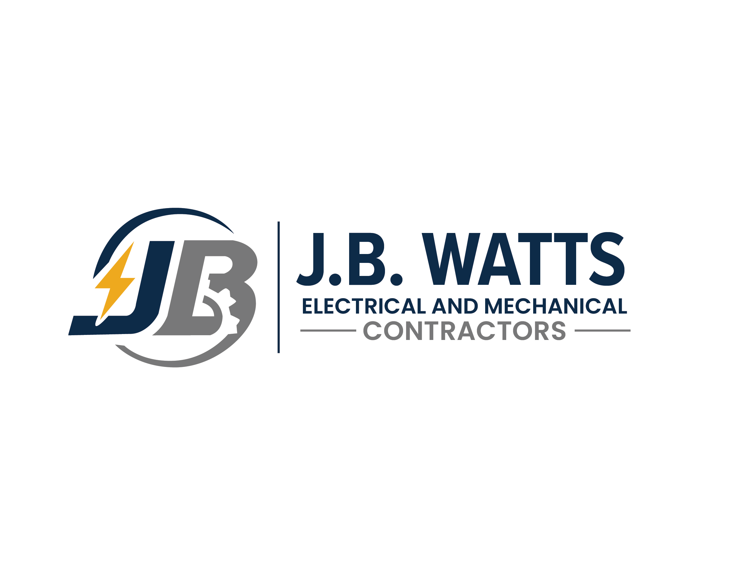 Logo of J.B. Watts - Electrical and Mechanical Contractors.